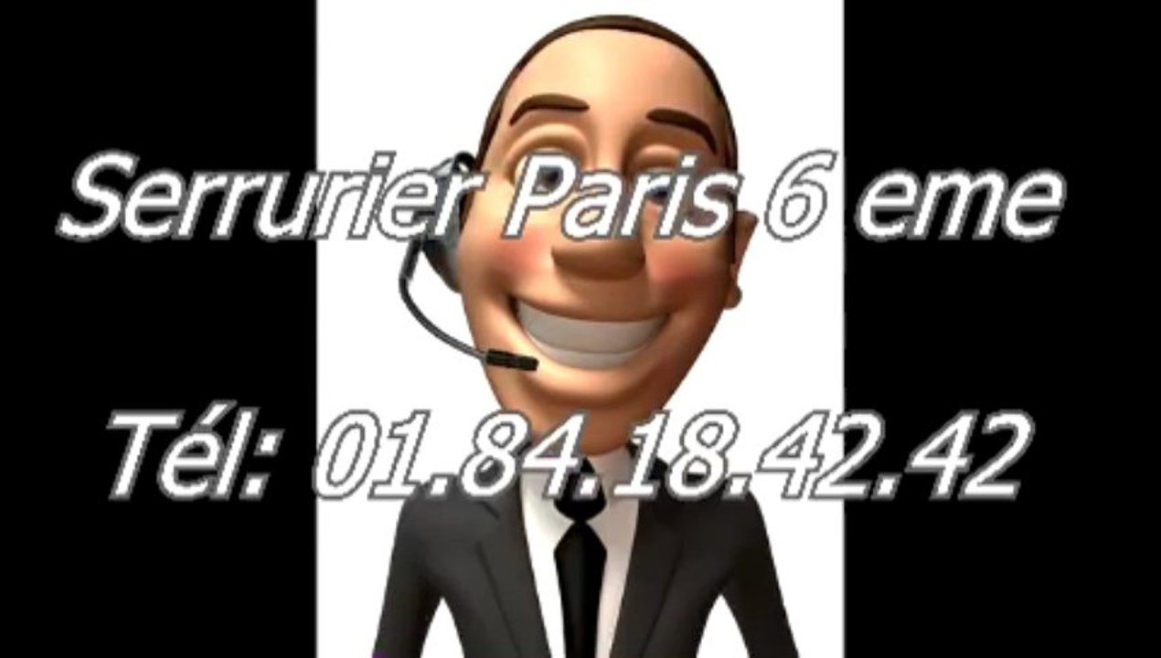 Serrurier Paris 6éme Tél: 01.84.18.42.42