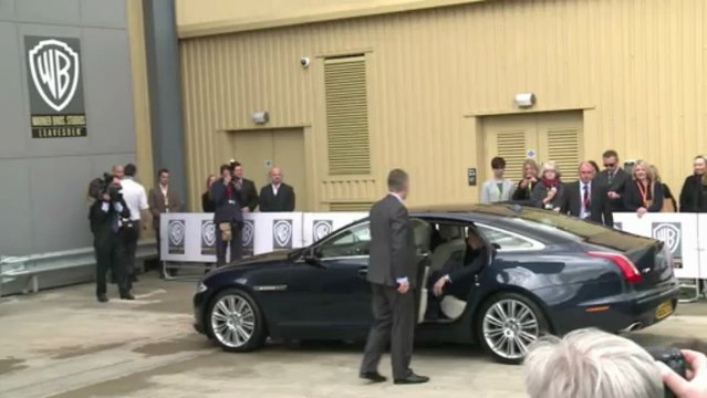 Warner Bros. welcomes royals for magical day