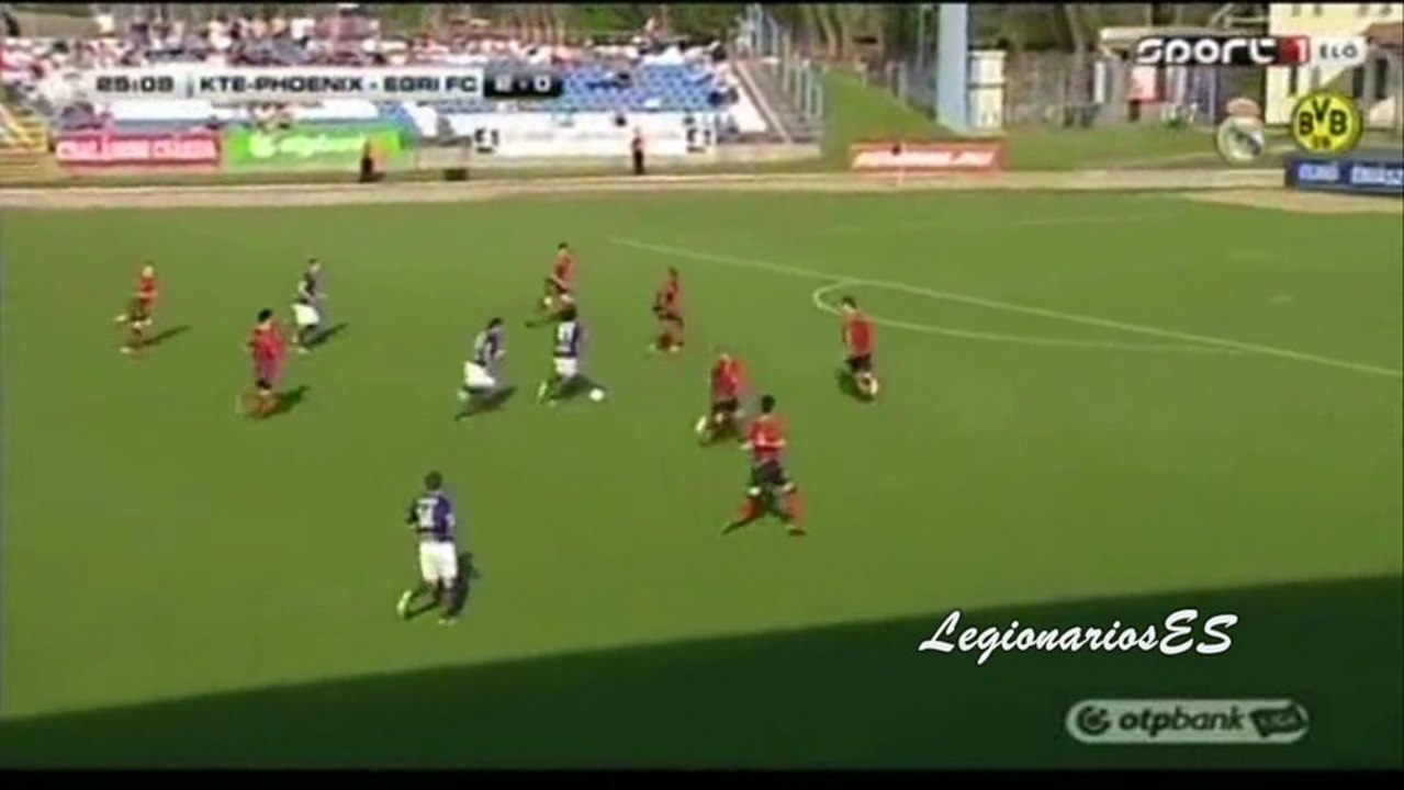 Rafael Burgos - KTE Phoenix Macano 3-1 Egri FC ( Resumen ) Liga OTP Bank de Hungria 26/04/2013