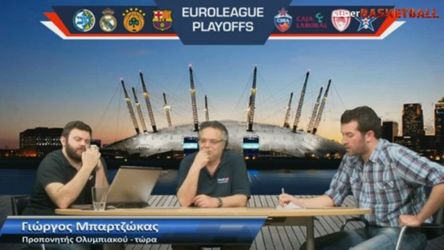 Ο Γιώργος Μπαρτζώκας στη Super BasketBALL 26.04