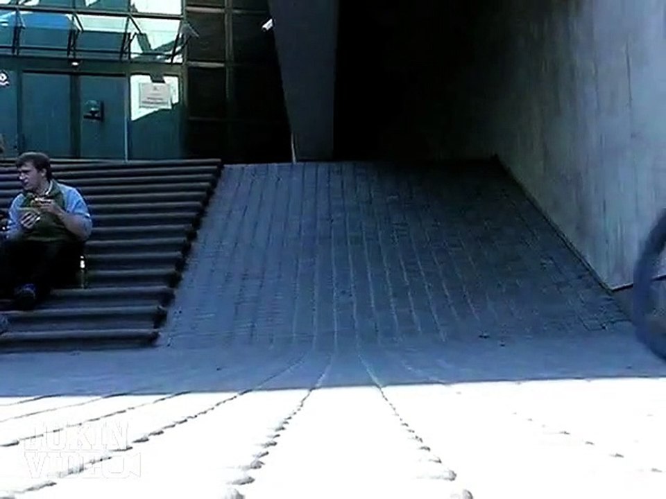 BMX Fail Guy Eats Sandwich