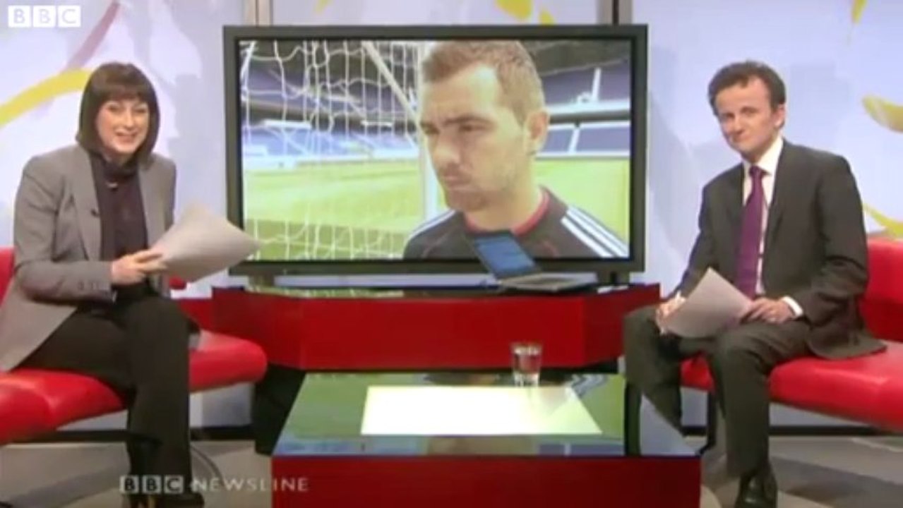 BBC Newsline - 23/4/13
