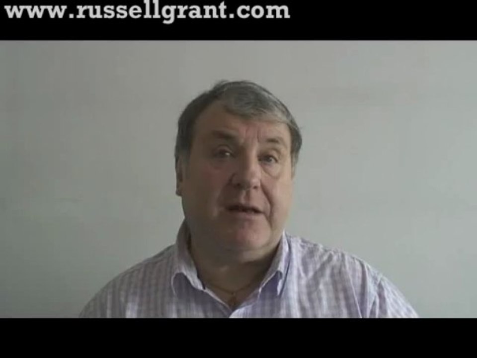 Russell Grant Video Horoscope Aquarius April Saturday 27th 2013 www.russellgrant.com