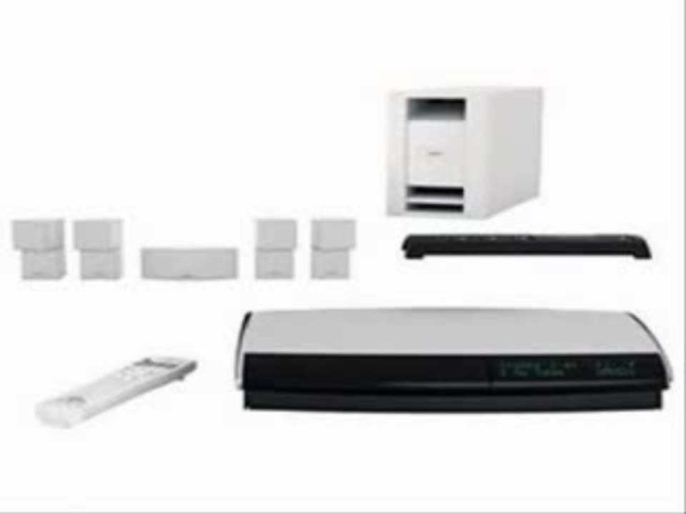 Bose Lifestyle 48 Series IV - Home theater system - 5.1 channel - white