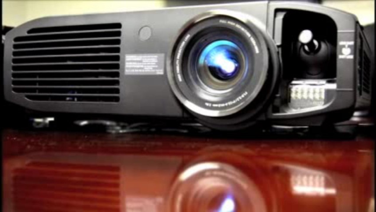 Panasonic PT-AE8000U Full HD 3D Home Theater Projector + 2 Pairs of Xpand 3D Glasses