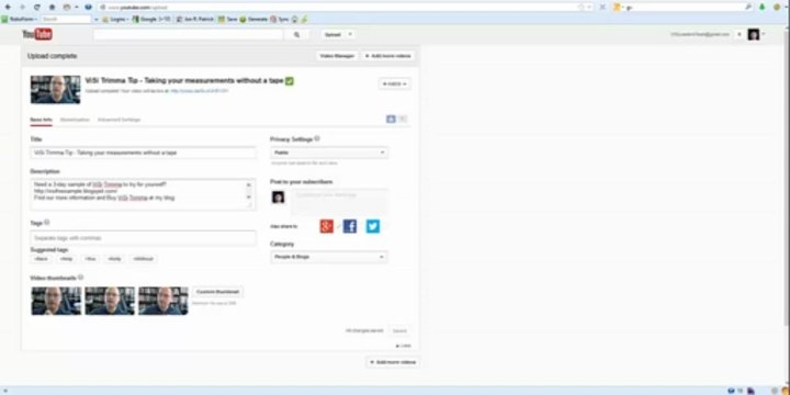Video Marketing Tip - Part 7 - making YouTube Description links clickable