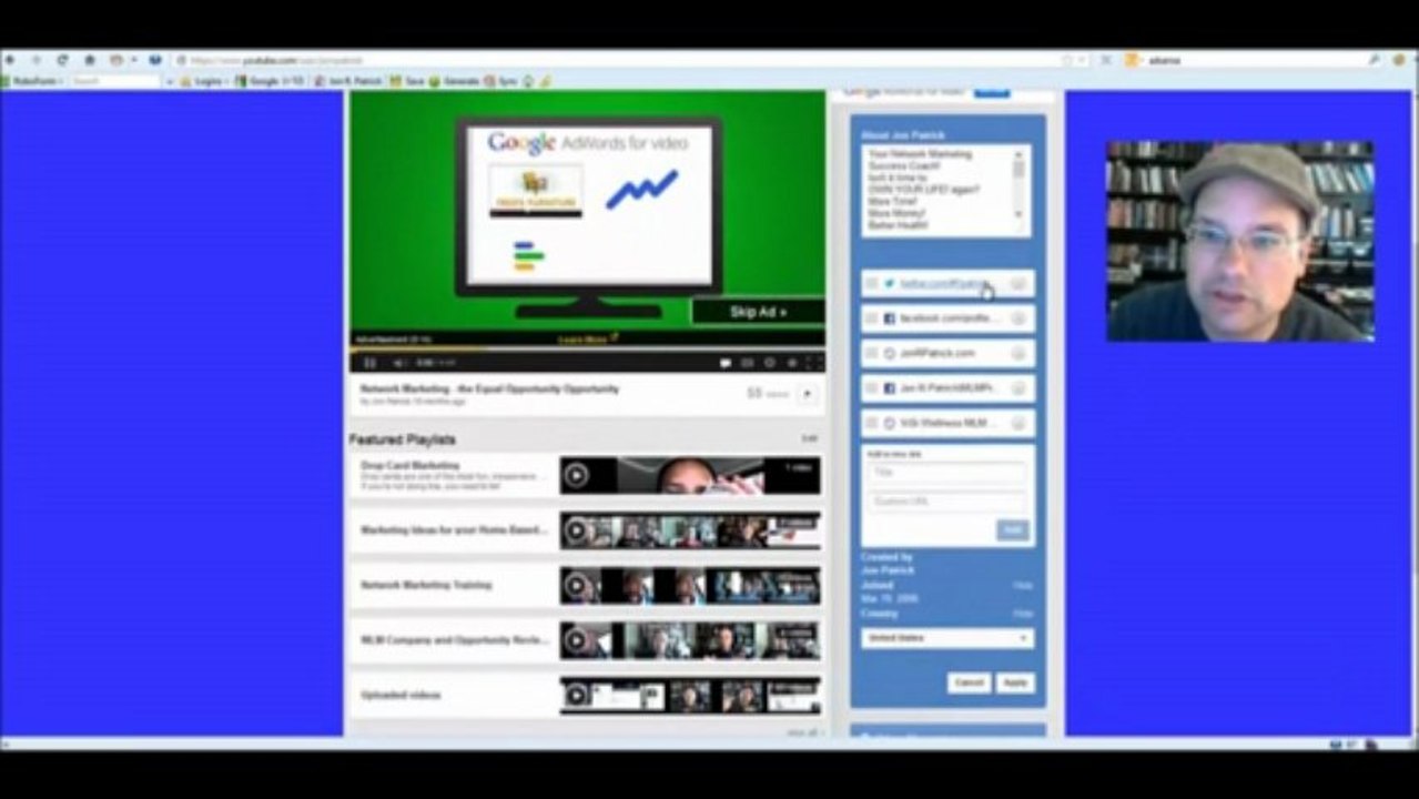Video Marketing Training - Part 5 - Setting Up Your Channel