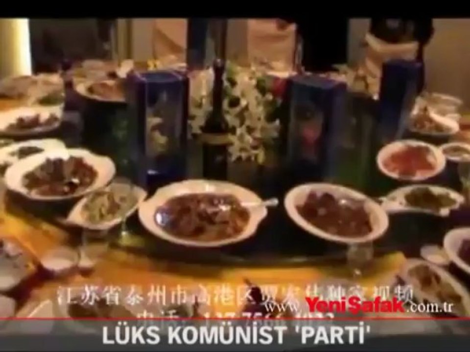 Lüks komünist 'parti'