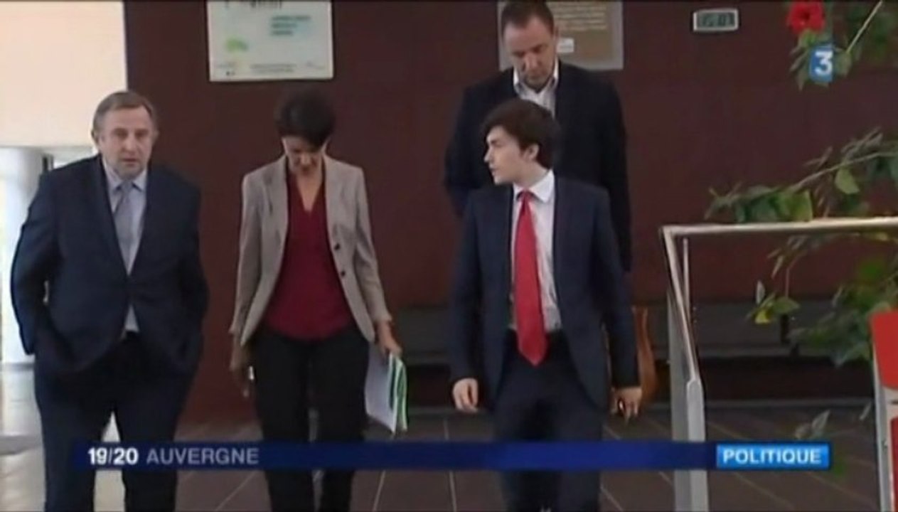 Visite de Najat Belkacem dans l'Allier