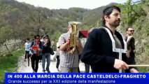 Oltre in 400 per la marcia della Pace Casteldelci-Fragheto