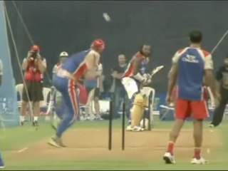 Royal Challengers Bangalore in practice session 26042013