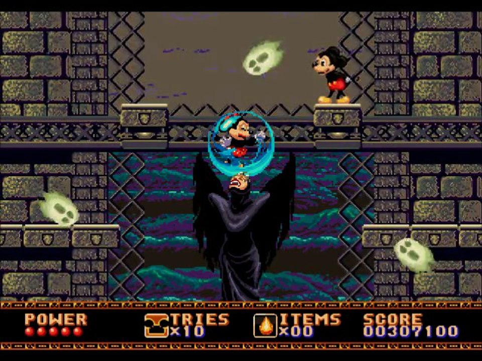 Final Boss + Ending : Castle of Illusion (Megadrive)