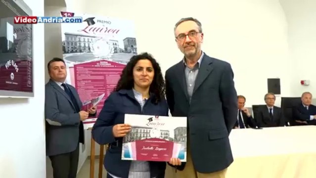 Premio di Laurea Città di Andria : la premiazione