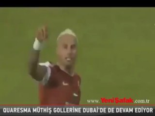Quaresma müthiş gollerine Dubai'de de devam ediyor