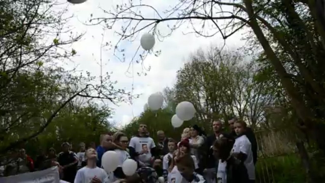 Dernière marche blanche pour Johnny Salmon, poignardé au marais d'Annezin