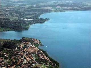 TREVIGNANO ROMANO. LAGO DI BRACCIANO (ROMA, ITALY)