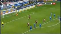 Hoffenheim 2-1 Nurnberg (Gol de Simons de penalti) BUNDESLIGA