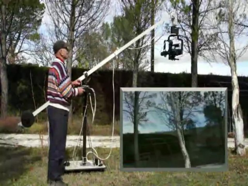 arceau porte camera telecommande montage