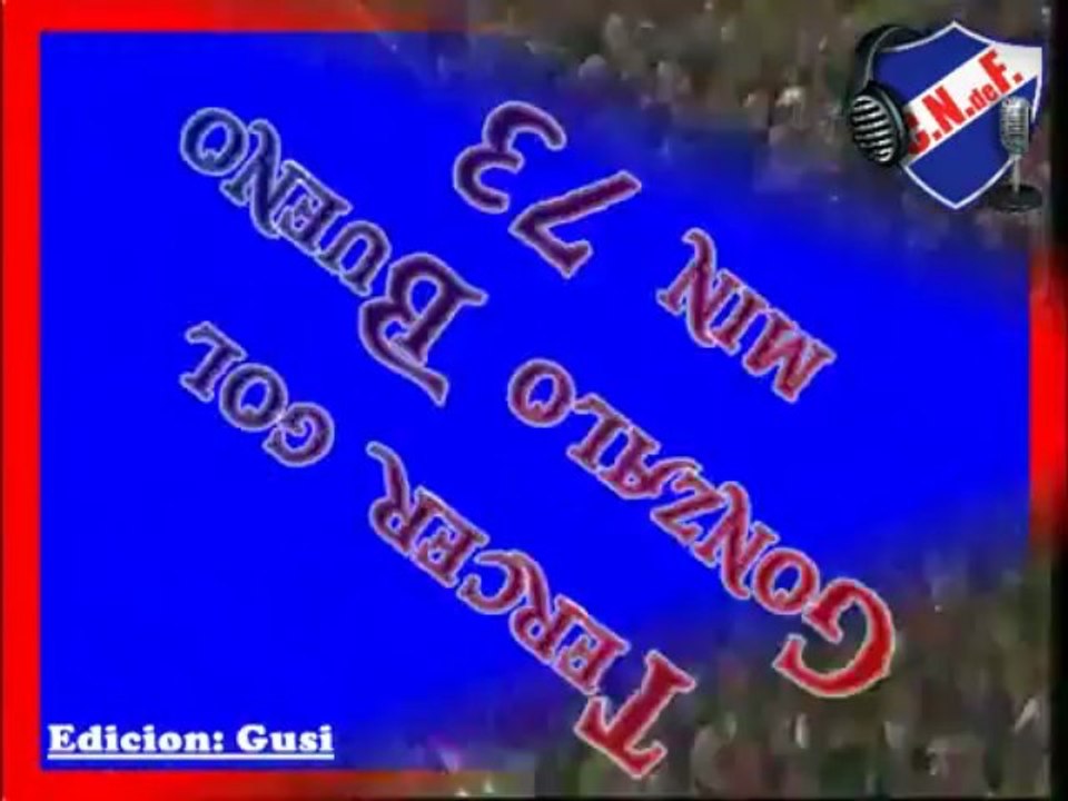 Nacional 3 Wanderers 1 (14ª Fecha Apertura 2011)