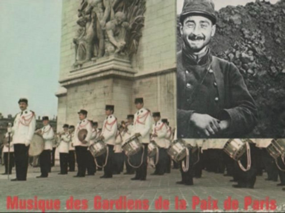 Marche des Volontaires Belges Louis Gasia Musique des Gardiens de la paix de Paris Désiré Dondeyne