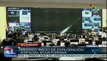 Ecuatorianos orgullosos de su primer satélite en órbita