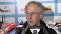 Conférence de presse Chamois Niortais - FC Nantes : Pascal GASTIEN (NIORT) - Michel DER ZAKARIAN (FCN)