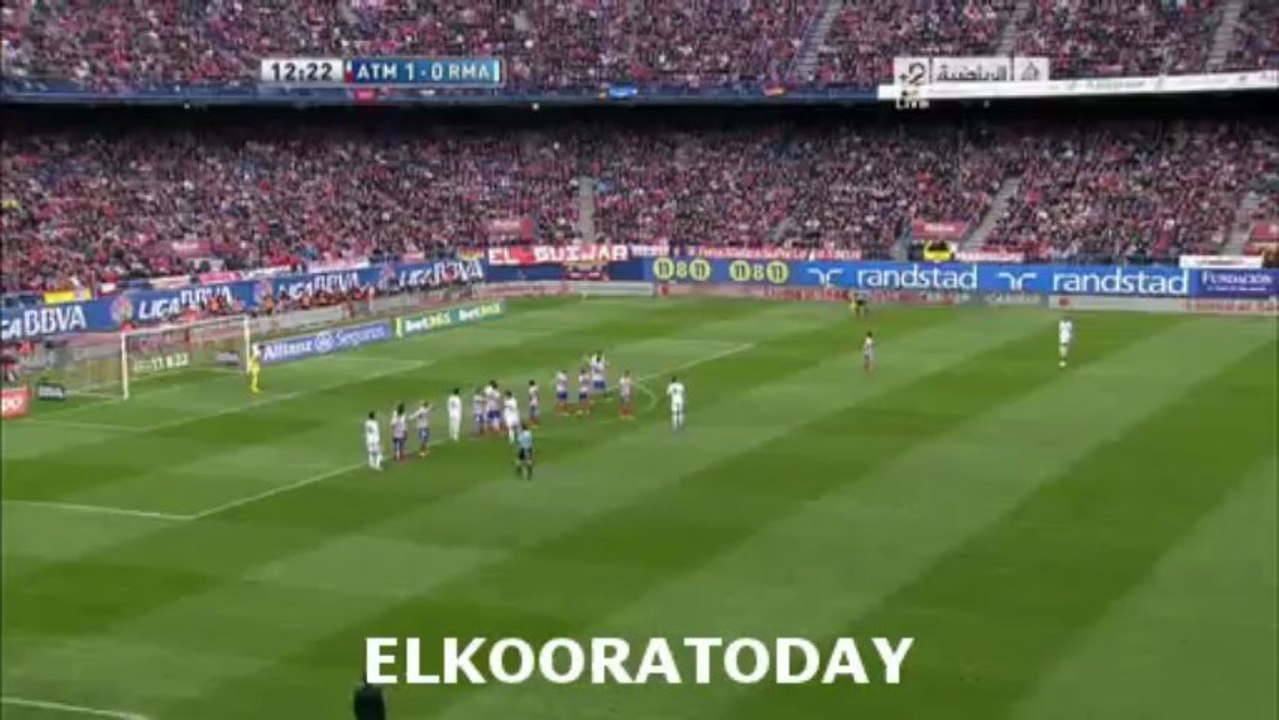 Atletico Madrid 1 - 1 Real Madrid  Juanfran