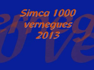 simca 1000 Vernegues 2013