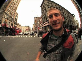 Sam Partaix du team Sosh skate à New-York