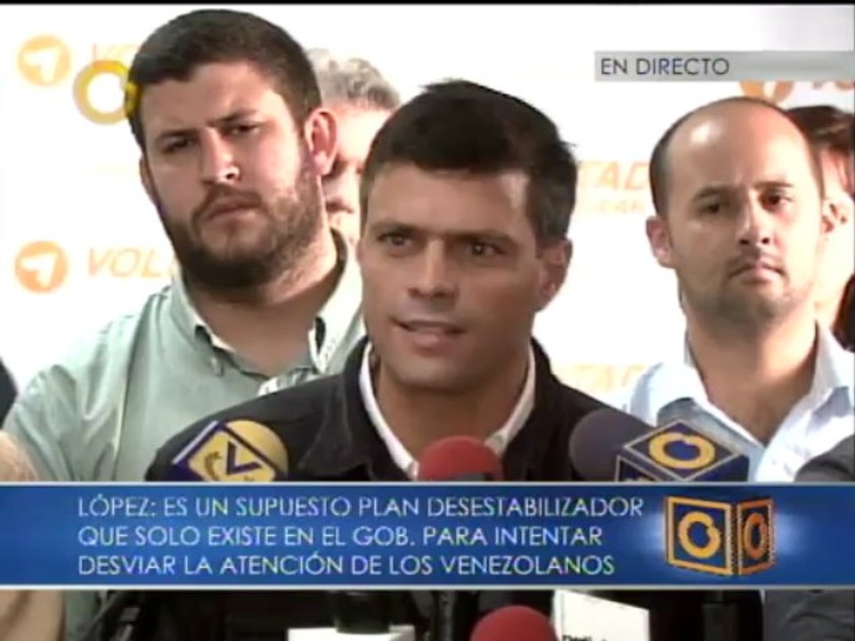 Antonio Rivero fue detenido este sábado en una emboscada, asegura Leopoldo López