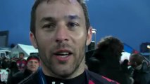 Rugby Pro D2 - Manu Cassin réagit après la remise du bouclier de Pro D2 à Oyonnax