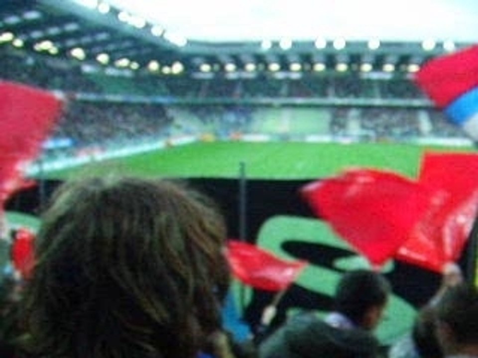 tifos fumis caen-le havre