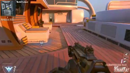 Black Ops 2 - Secret Spots on Hijacked (Call of Duty BO2 Tips and Tricks Nade Capture Spot Tip)