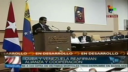 Tenemos un mundo entero que agradecer a Cuba: Maduro