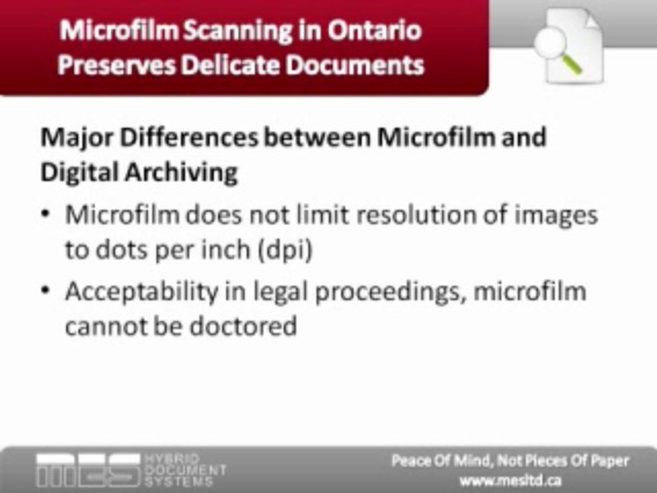 Microfilm Scanning in Ontario Preserves Delicate Documents