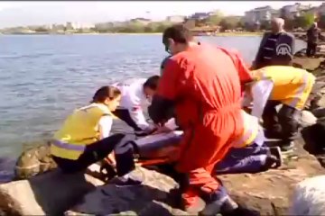 Paraşütcünün düşme anı