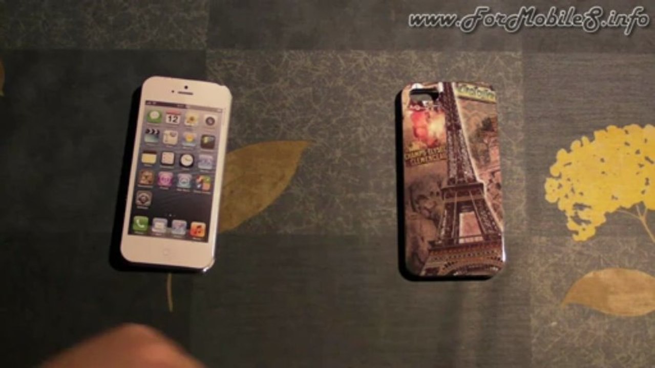 Unboxing di Cellular Line Paris for iPhone 5 (cover in gomma) - esclusiva mondiale !