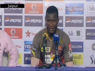 Sunrisers Hyderabad post match press conference27042013