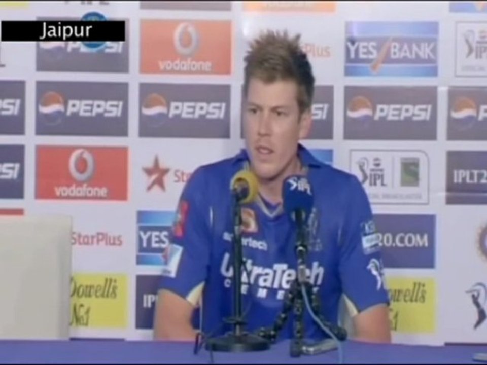 Rajasthan Royals post match press conference27042013