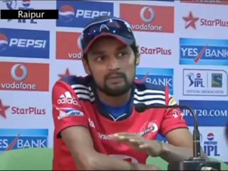 Delhi Daredevils pre match press conference27042013