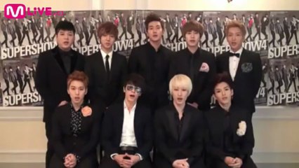 20111121 Super Junior Promotional Video for M Live by CJ MO.A 2011 in KL