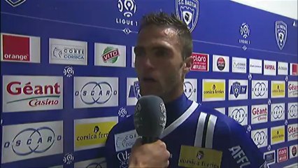 Interview de fin de match : SC Bastia - Toulouse FC - saison 2012/2013