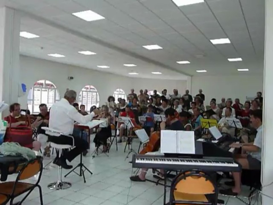 répétition de Zelenka par Villancico