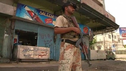 Karachi security tight amid election attacks