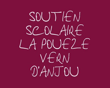 Soutien scolaire La Pouëze Vern d'Anjou