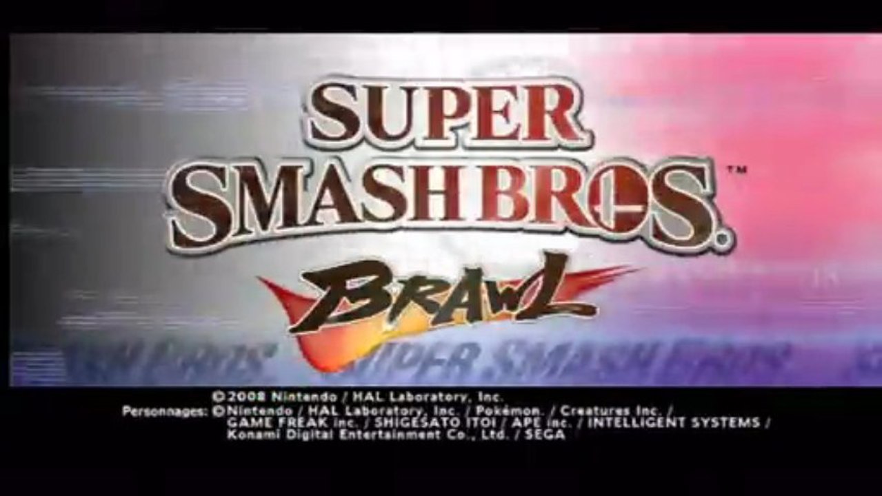 Série vidéo détente jeux noël 2012 (2/4) Super Smach Bros Brawl