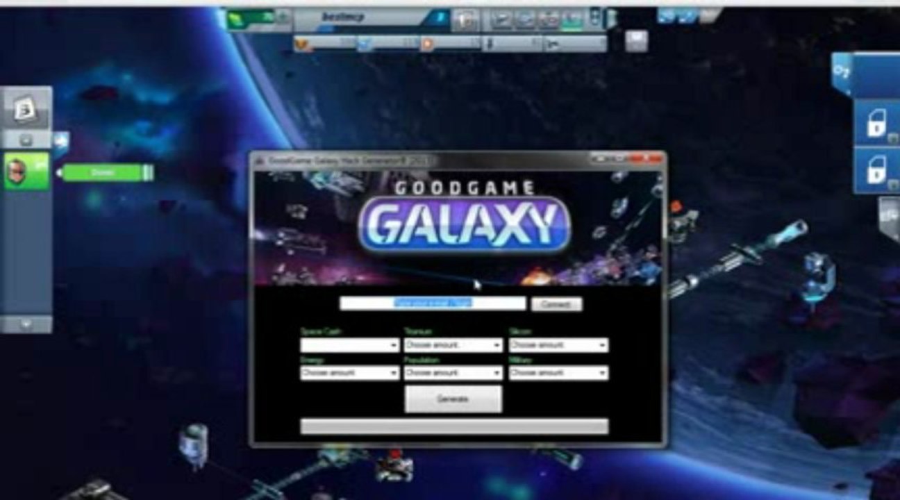 GoodGame Galaxy Generator Hack Pirater [ FREE Download ] May - June 2013 Update