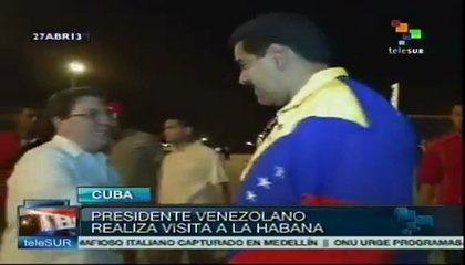 Llega Maduro a Cuba para reunión intergubernamental