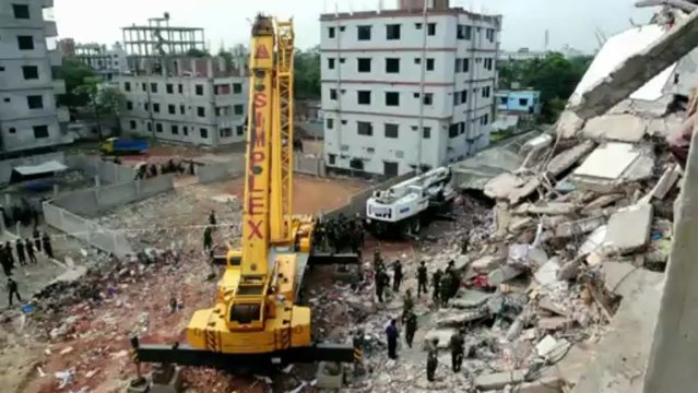 Hopes fade for survivors at Bangladesh disaster site