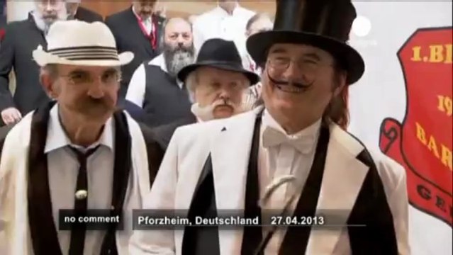 Pforzheim plays host to the annual beard... - no comment